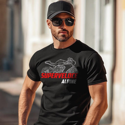 MV Agusta Superveloce 800 Alpine 2021 Inspired T-Shirt - Motorcycle Tee Shirt for Riders