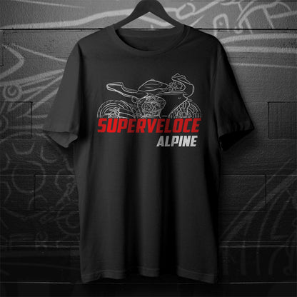 MV Agusta Superveloce 800 Alpine 2021 Inspired T-Shirt - Motorcycle Tee Shirt for Riders