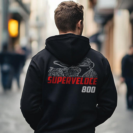 MV Agusta Superveloce 800 2020 - 2024 Inspired Hoodie - Motorcycle Sweatshirt for Riders