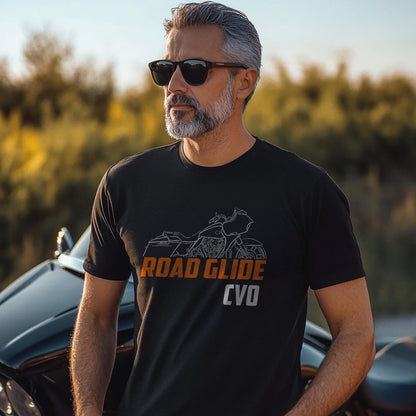 Harley-Davidson Road Glide CVO FLTRXSE Inspired T-Shirt - Biker Motorcycle Tee Shirt