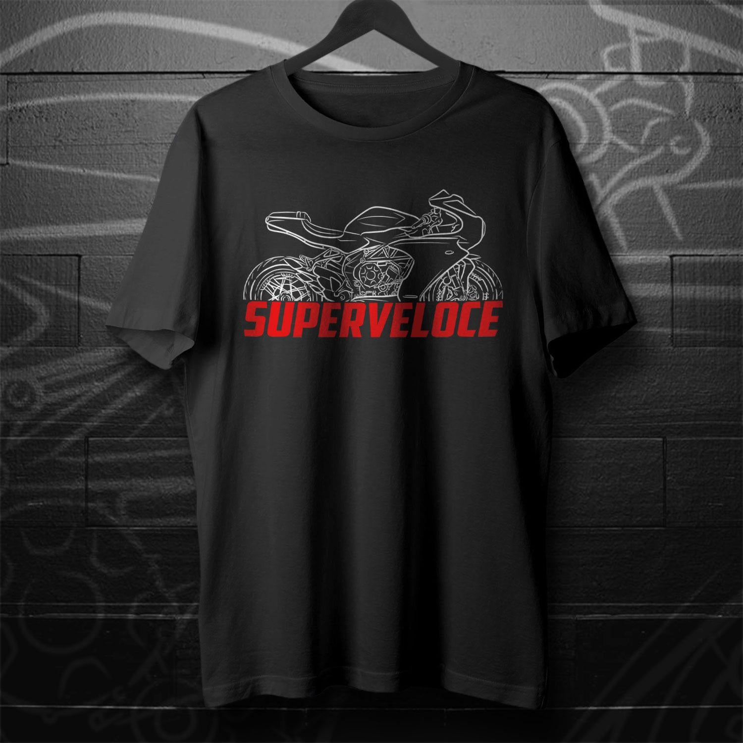 MV Agusta Superveloce 98 2024 Inspired T-Shirt - Motorcycle Tee Shirt for Riders