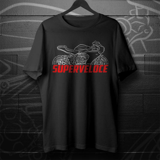 MV Agusta Superveloce 98 2024 Inspired T-Shirt - Motorcycle Tee Shirt for Riders