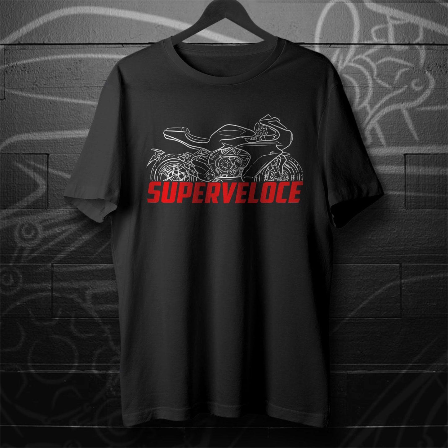 MV Agusta Superveloce 75 2021 Inspired T-Shirt - Motorcycle Tee Shirt for Riders