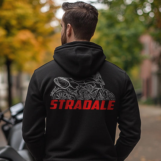 MV Agusta Stradale 800 2015 - 2017 Inspired Hoodie - Motorcycle Sweatshirt for Riders