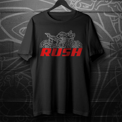 MV Agusta Rush 1000 Inspired T-Shirt - Motorcycle Tee Shirt for Riders