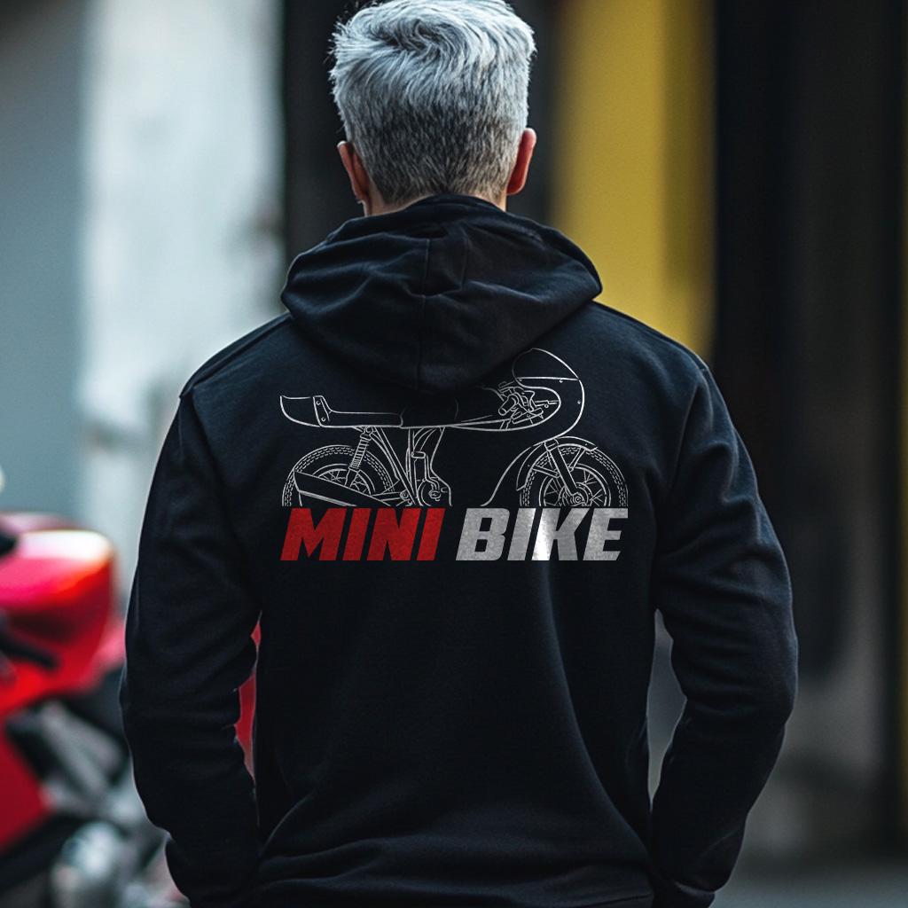MV Agusta Mini Bike 1973 Inspired Hoodie - Motorcycle Sweatshirt for Riders