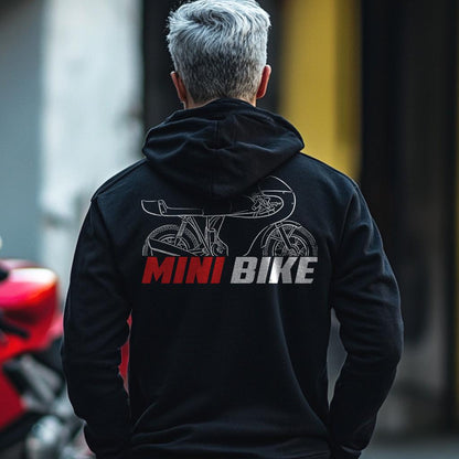 MV Agusta Mini Bike 1973 Inspired Hoodie - Motorcycle Sweatshirt for Riders