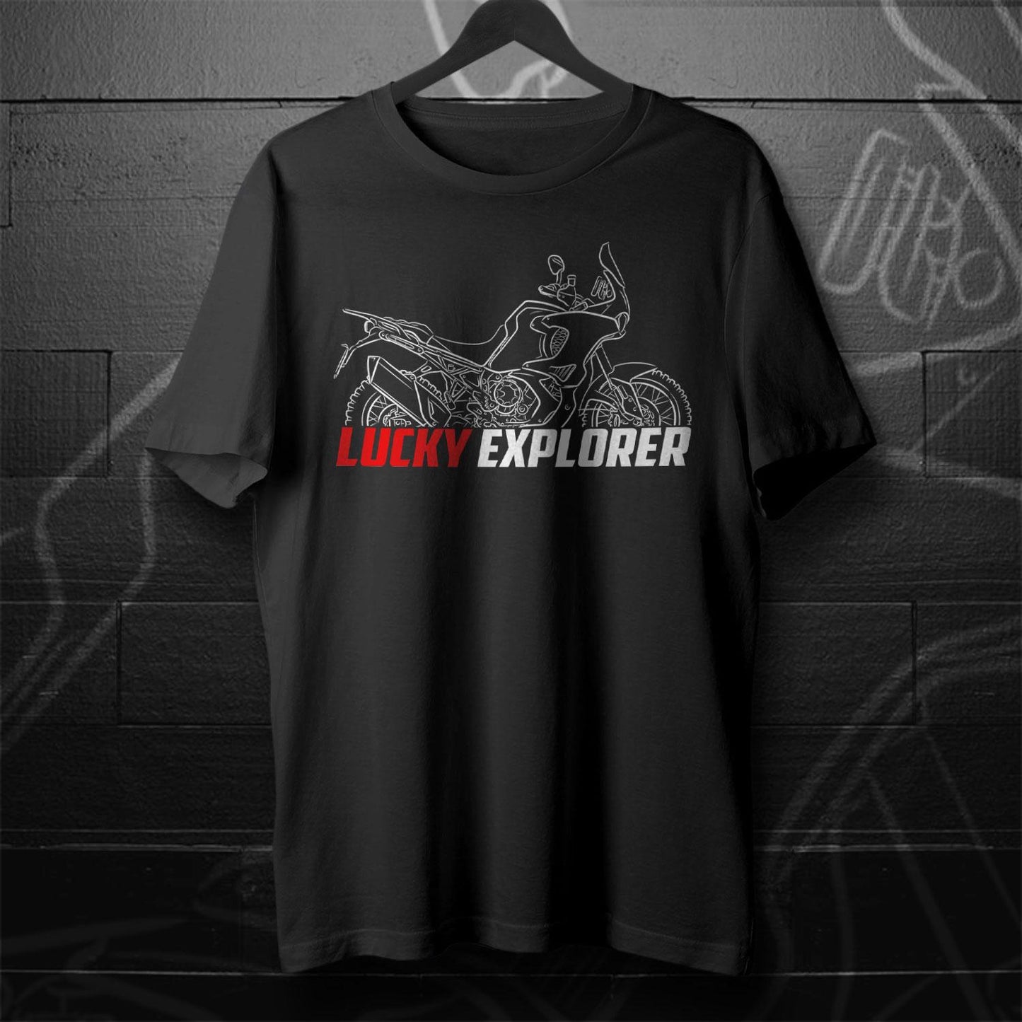 MV Agusta Lucky Explorer 9 Inspired T-Shirt - Motorcycle Tee Shirt for Riders