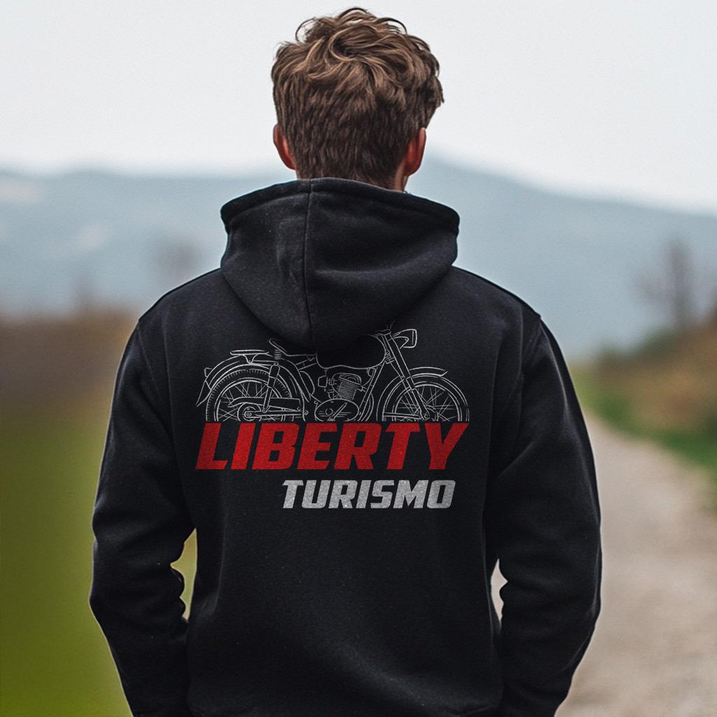 MV Agusta Liberty Turismo 1962 - 1969 Inspired Hoodie - Motorcycle Sweatshirt for Riders