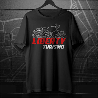 MV Agusta Liberty Turismo 1962 - 1969 Inspired T-Shirt - Motorcycle Tee Shirt for Riders