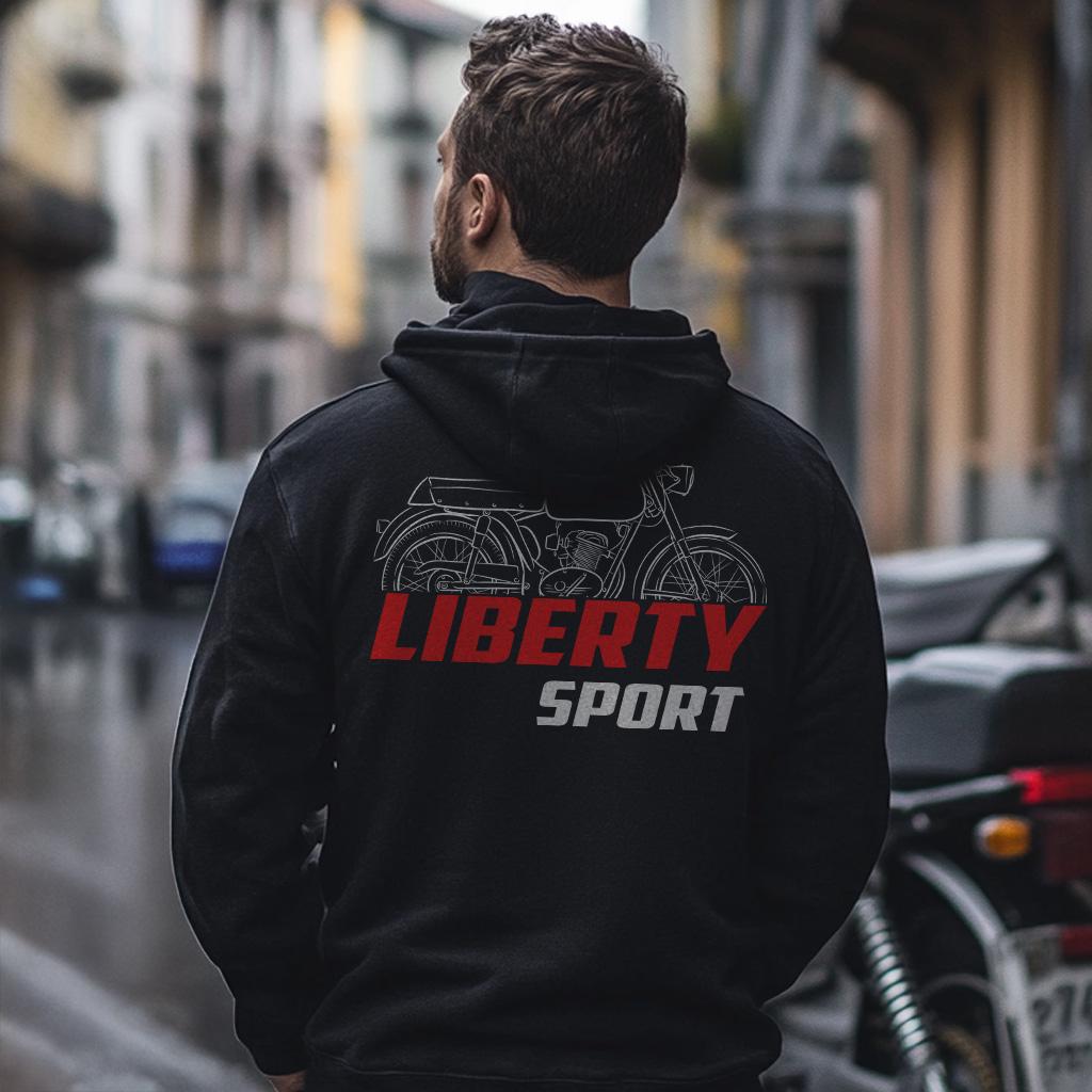 MV Agusta Liberty Sport 1962 - 1969 Inspired Hoodie - Motorcycle Sweatshirt for Riders