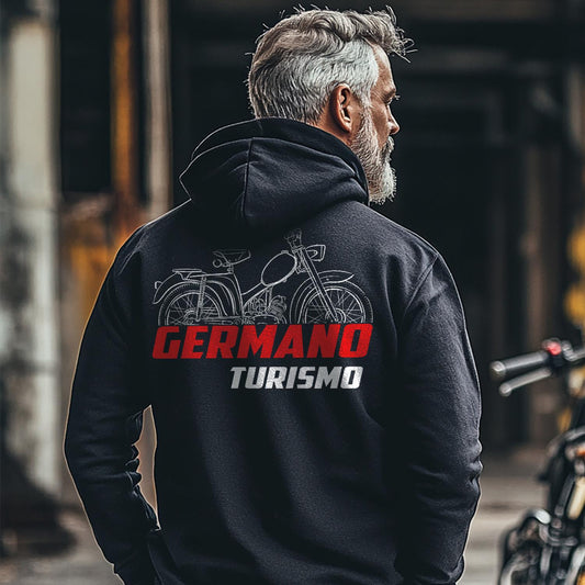 MV Agusta Germano Turismo Inspired Hoodie - Motorcycle Sweatshirt for Riders