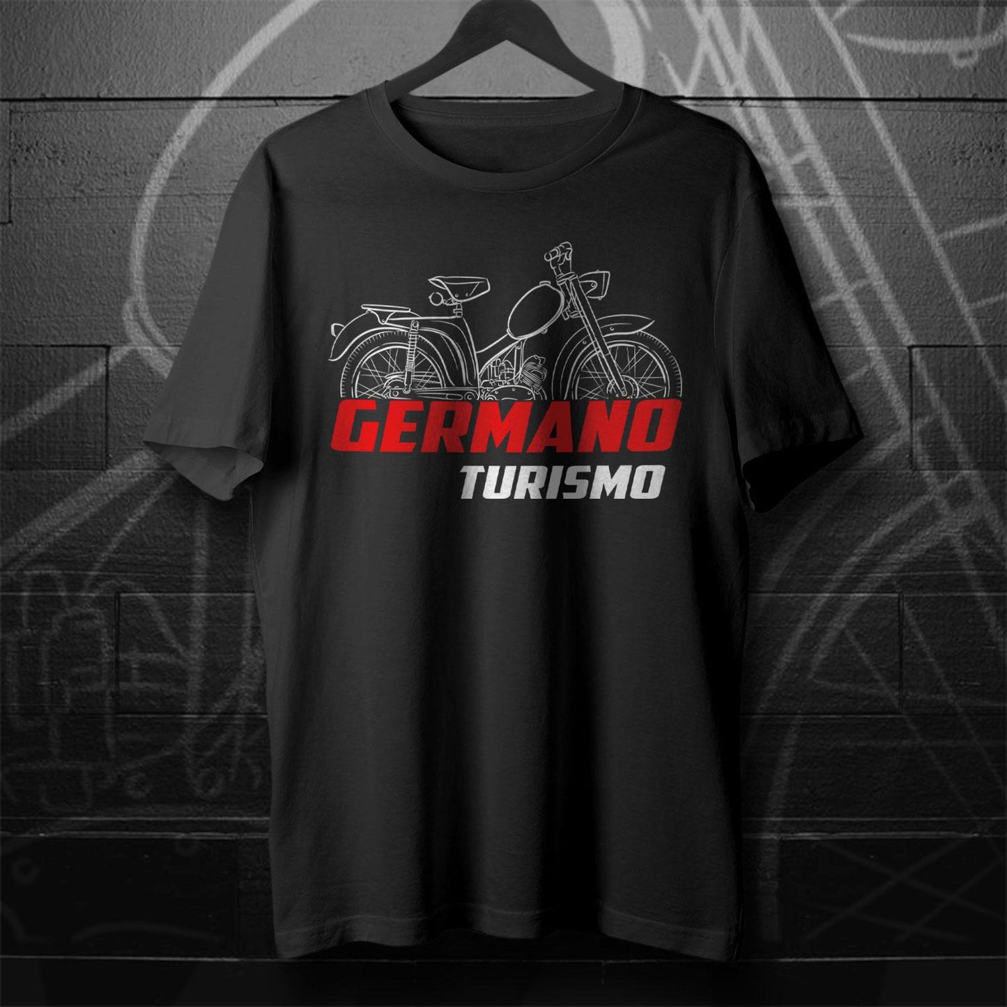 MV Agusta Germano Turismo Inspired T-Shirt - Motorcycle Tee Shirt for Riders