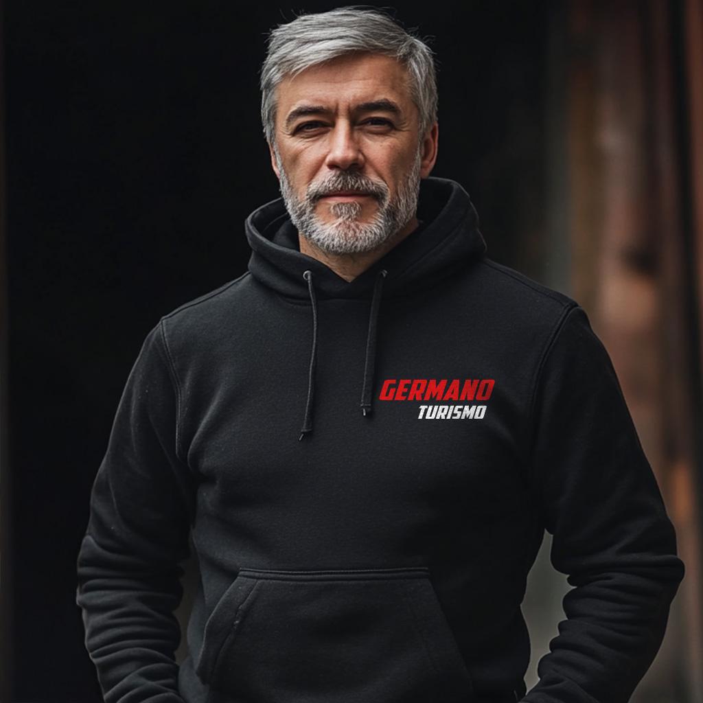 MV Agusta Germano Turismo Inspired Hoodie - Motorcycle Sweatshirt for Riders