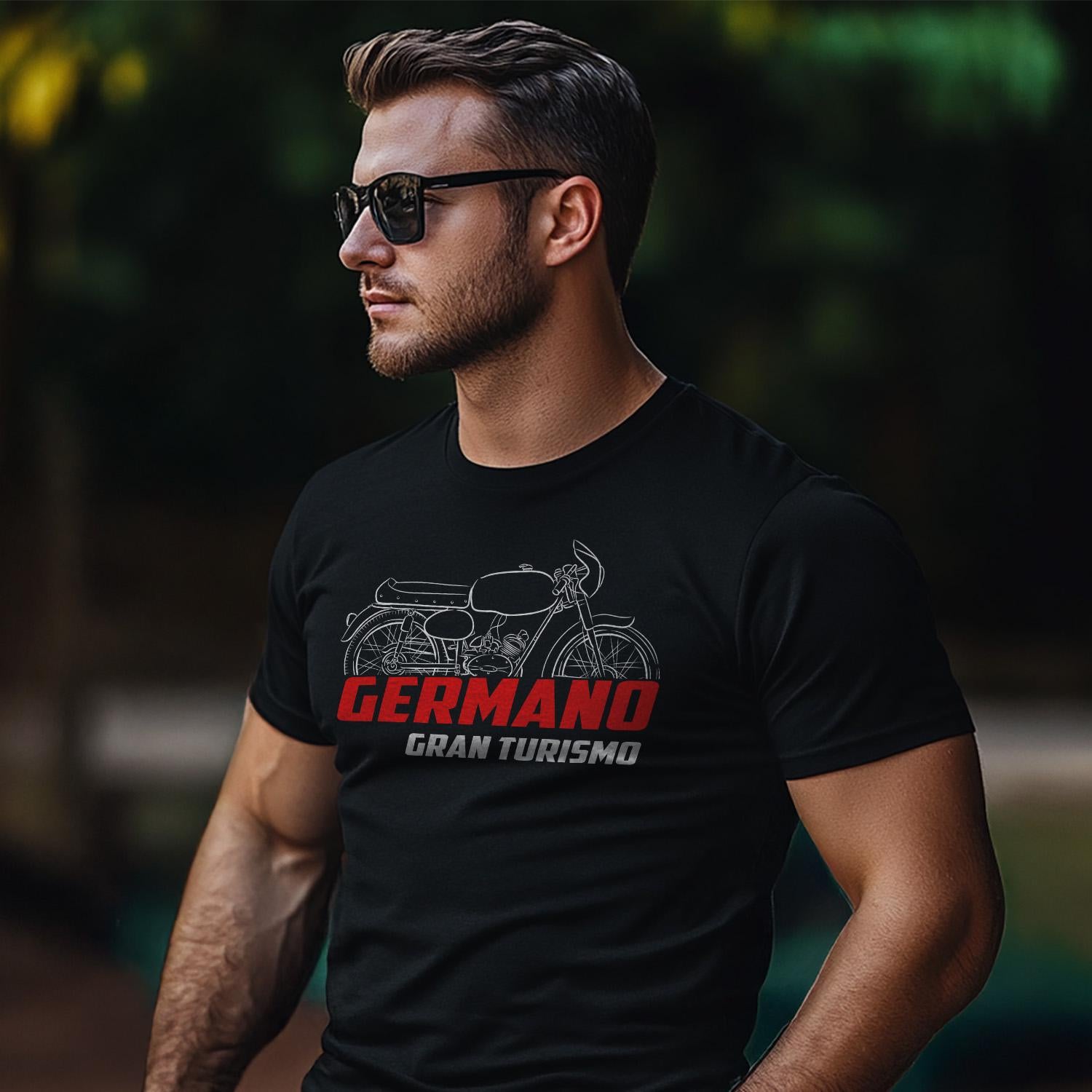 MV Agusta Germano Gran Turismo Inspired T-Shirt - Motorcycle Tee Shirt for Riders