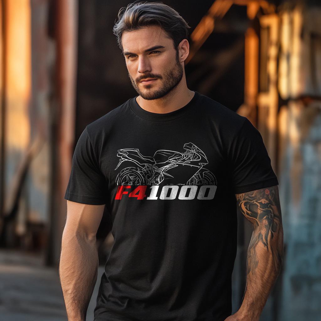 MV Agusta F4 1000 Inspired T-Shirt - Motorcycle Tee Shirt for Riders