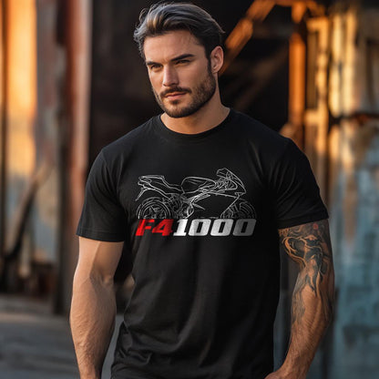 MV Agusta F4 1000 Inspired T-Shirt - Motorcycle Tee Shirt for Riders