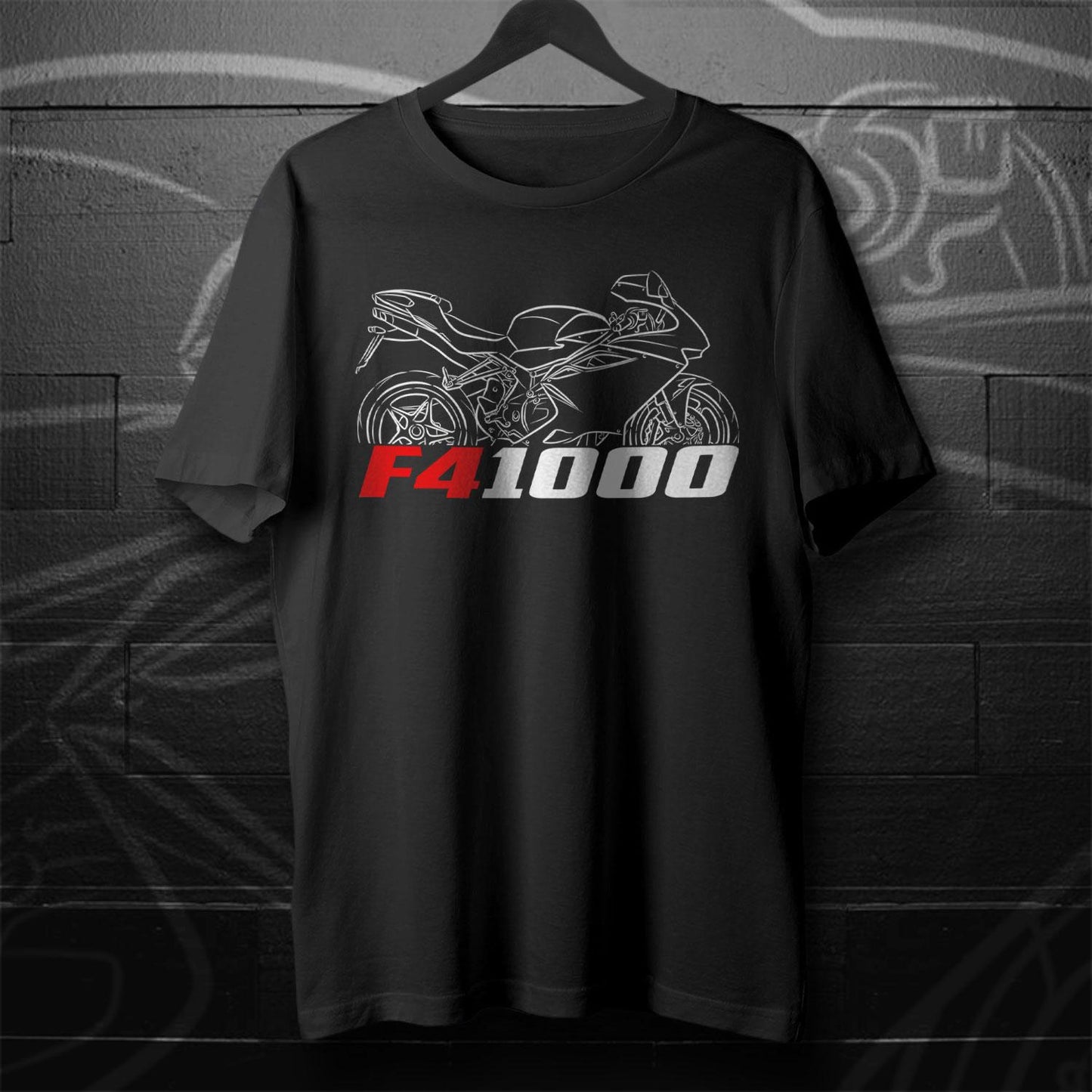 MV Agusta F4 1000 Inspired T-Shirt - Motorcycle Tee Shirt for Riders