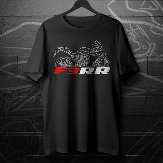 MV Agusta F3 RR 2022 - 2024 Inspired T-Shirt - Motorcycle Tee Shirt for Riders