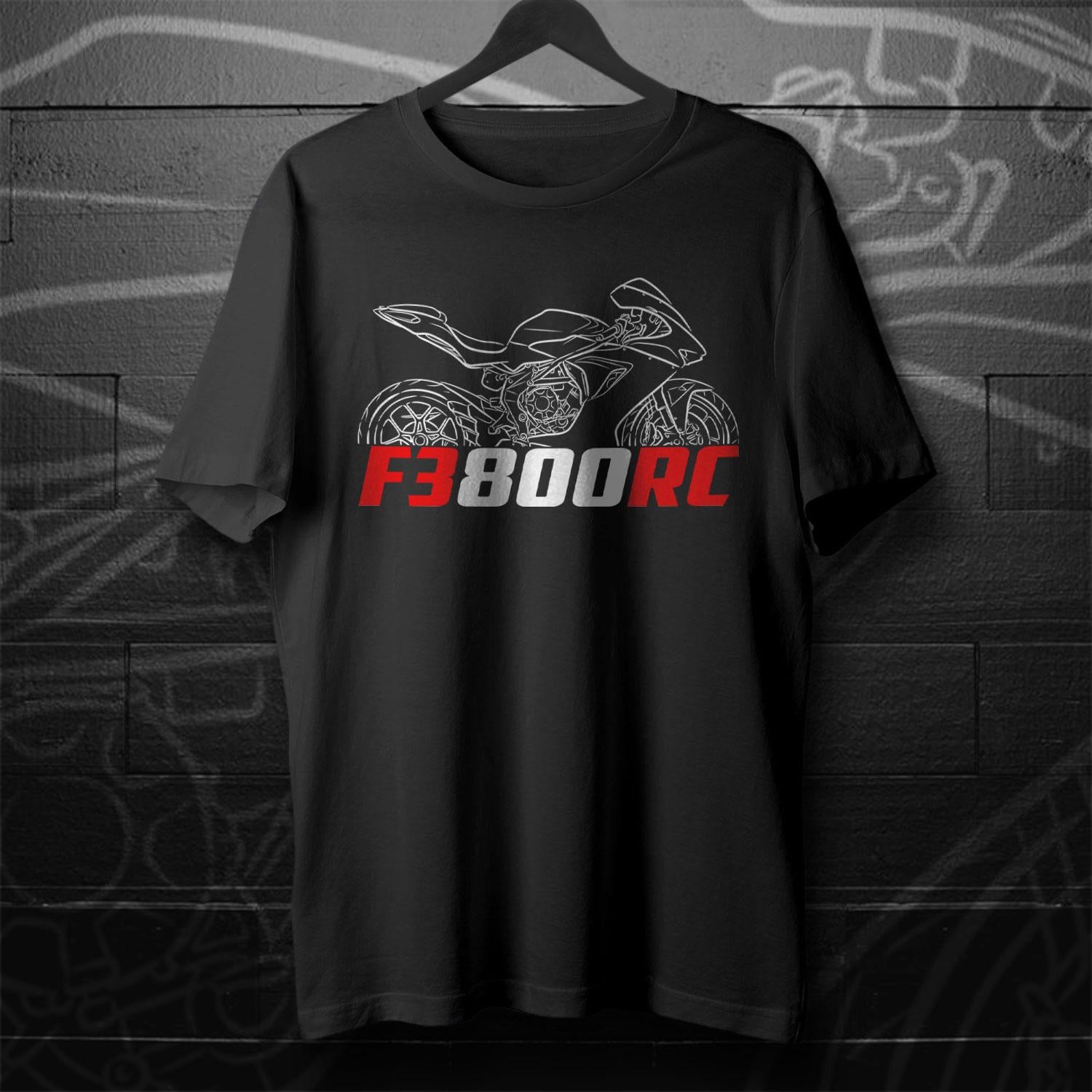 MV Agusta F3 800 RC Inspired T-Shirt - Motorcycle Tee Shirt for Riders