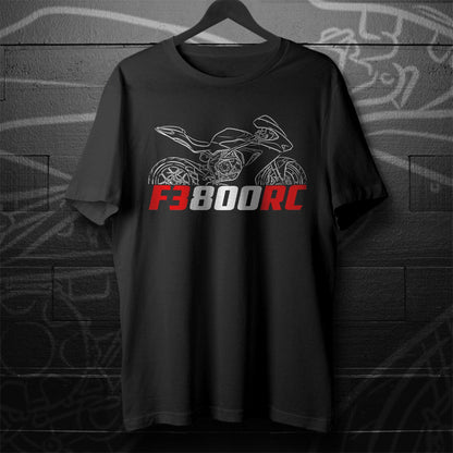 MV Agusta F3 800 RC Inspired T-Shirt - Motorcycle Tee Shirt for Riders