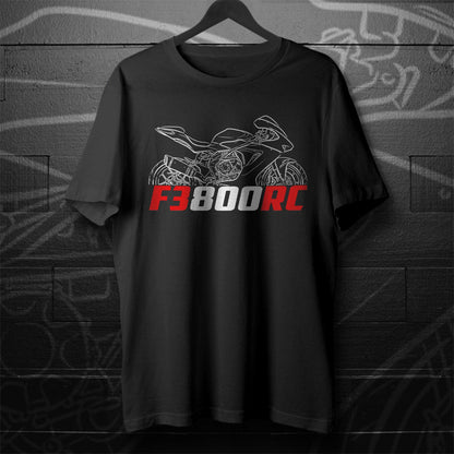 MV Agusta F3 800 RC Inspired T-Shirt - Motorcycle Tee Shirt for Riders