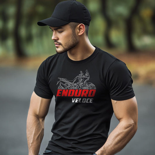 MV Agusta Enduro Veloce 2024 Inspired T-Shirt - Motorcycle Tee Shirt for Riders