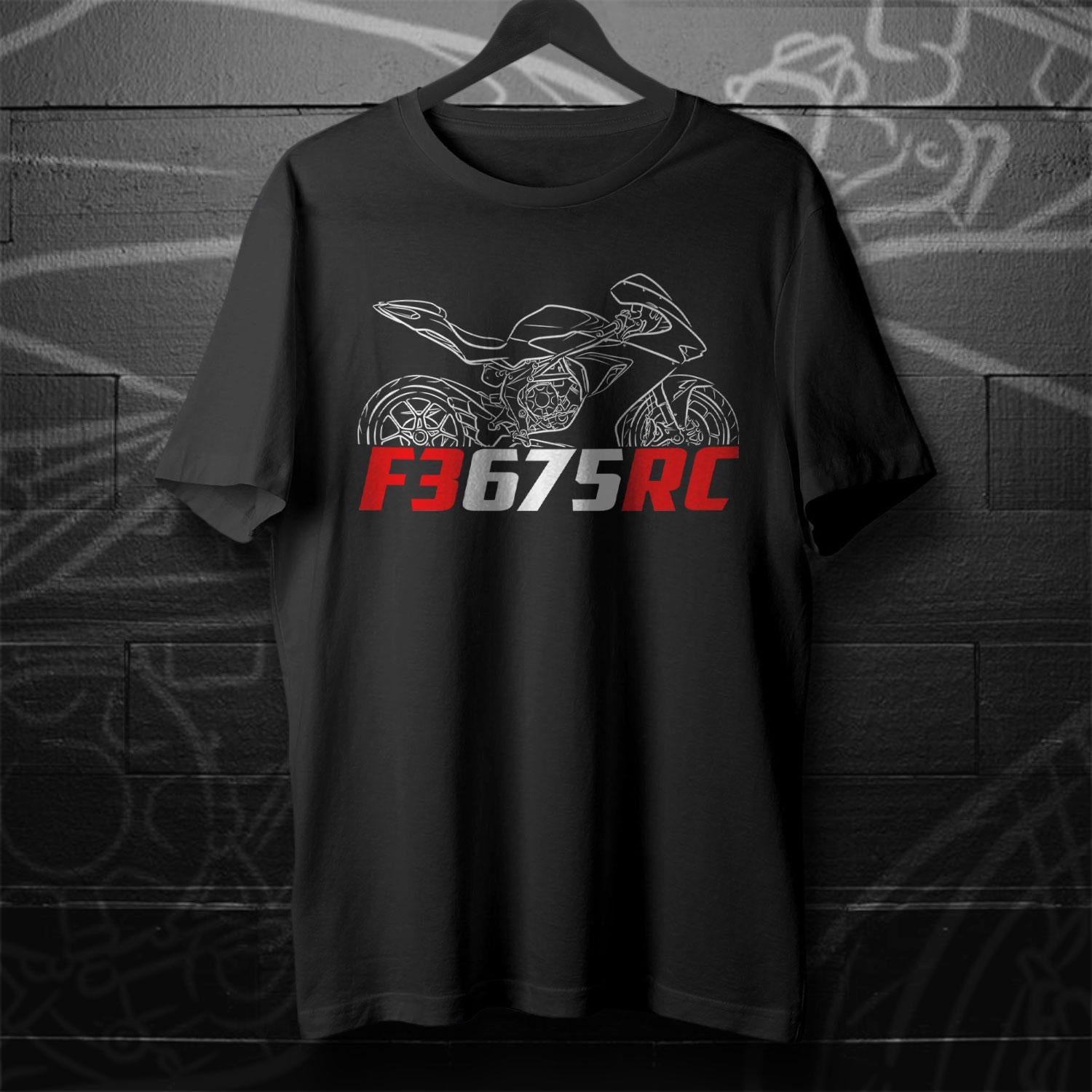 MV Agusta F3 675 RC Inspired T-Shirt - Motorcycle Tee Shirt for Riders