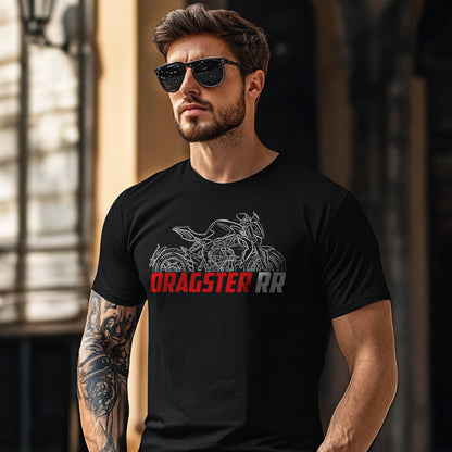 MV Agusta Dragster RR Inspired T-Shirt - Motorcycle Tee Shirt for Riders