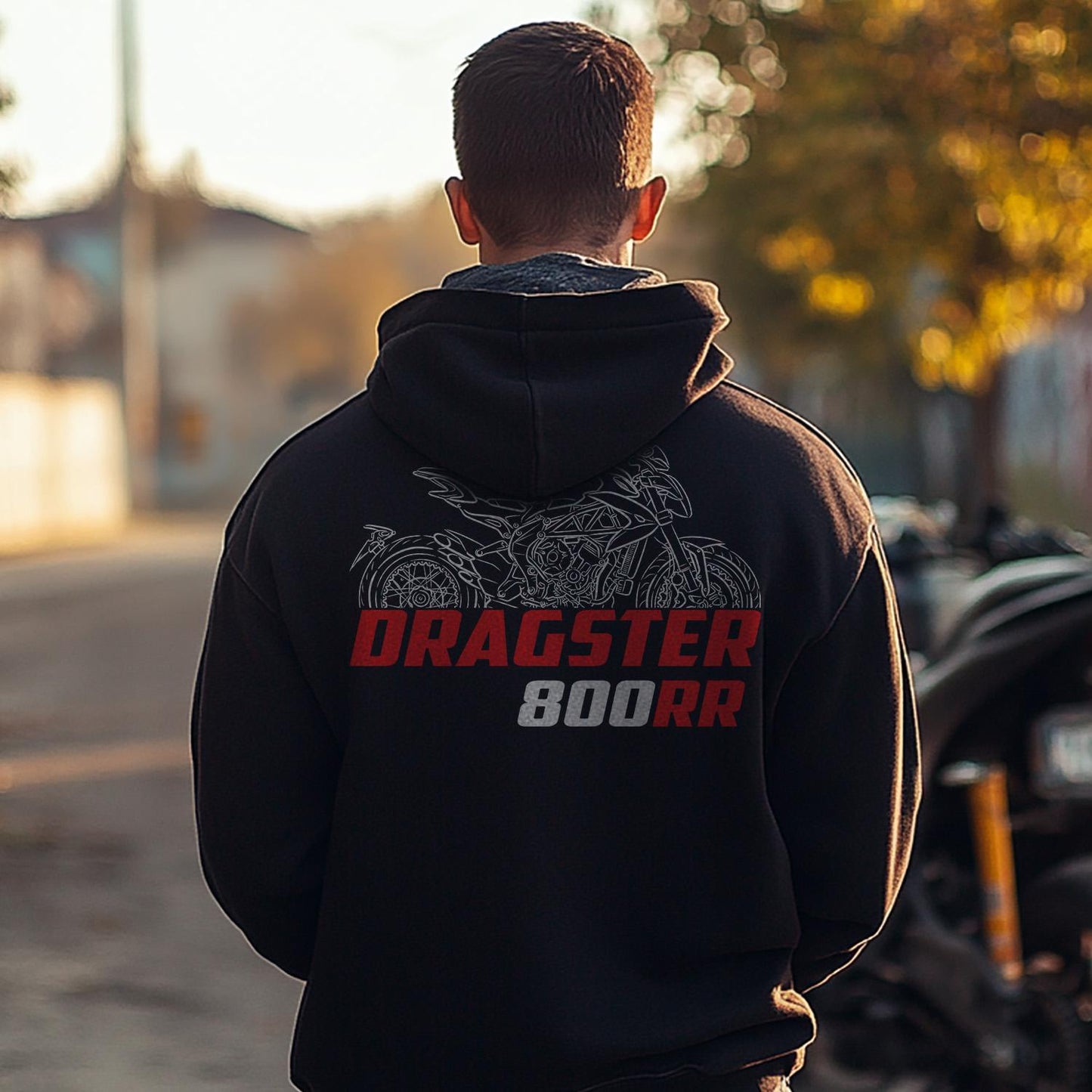 MV Agusta Dragster 800 RR 2020 - 2022 Inspired Hoodie - Motorcycle Sweatshirt for Riders