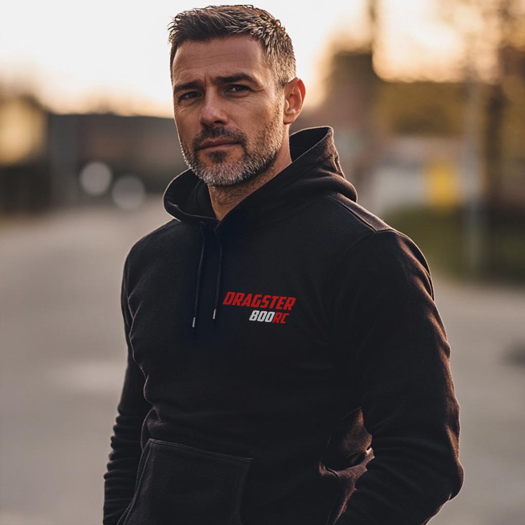 MV Agusta Dragster 800 RC Inspired Hoodie - Motorcycle Sweatshirt for Riders