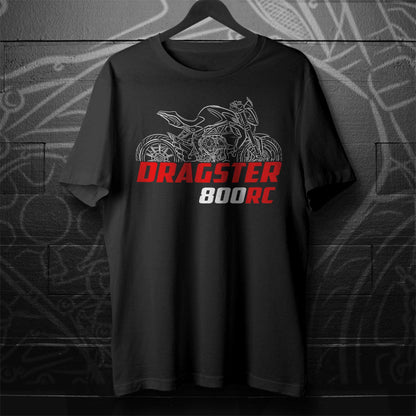 MV Agusta Dragster 800 RC Inspired T-Shirt - Motorcycle Tee Shirt for Riders