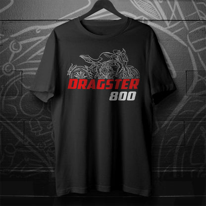 MV Agusta Dragster 800 2016 Inspired T-Shirt - Motorcycle Tee Shirt for Riders