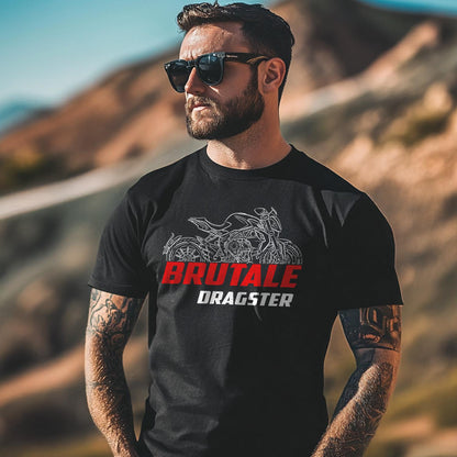 MV Agusta Brutale Dragster 800 2016 Inspired T-Shirt - Motorcycle Tee Shirt for Riders