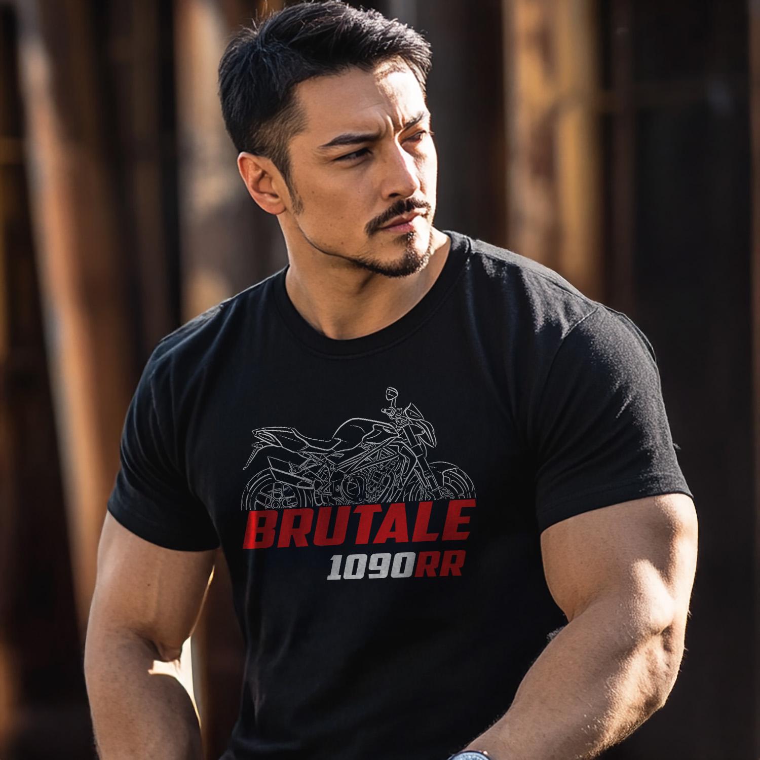 MV Agusta Brutale 1090 RR 2010 - 2012 Inspired T-Shirt - Motorcycle Tee Shirt for Riders