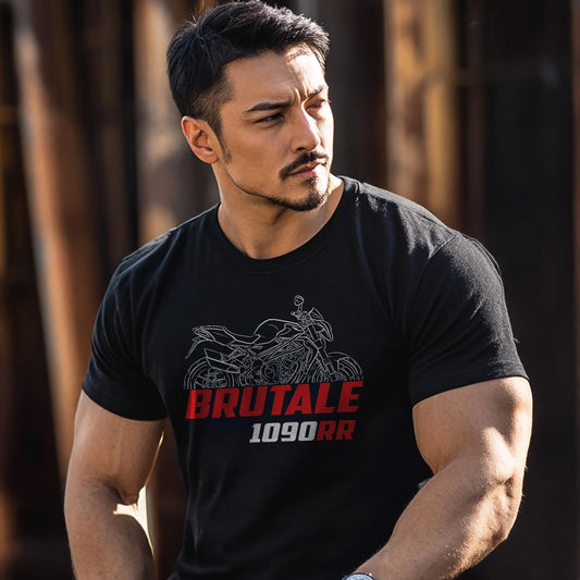 MV Agusta Brutale 1090 RR 2010 - 2012 Inspired T-Shirt - Motorcycle Tee Shirt for Riders
