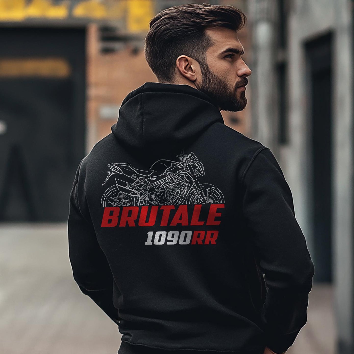 MV Agusta Brutale 1090 RR 2010 - 2012 Inspired Hoodie - Motorcycle Sweatshirt for Riders