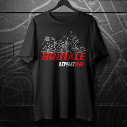 MV Agusta Brutale 1090 RR 2010 - 2012 Inspired T-Shirt - Motorcycle Tee Shirt for Riders