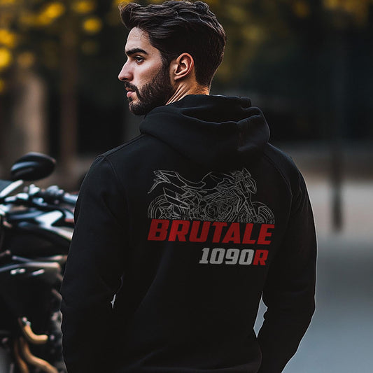 MV Agusta Brutale 1090 R 2012 Inspired Hoodie - Motorcycle Sweatshirt for Riders