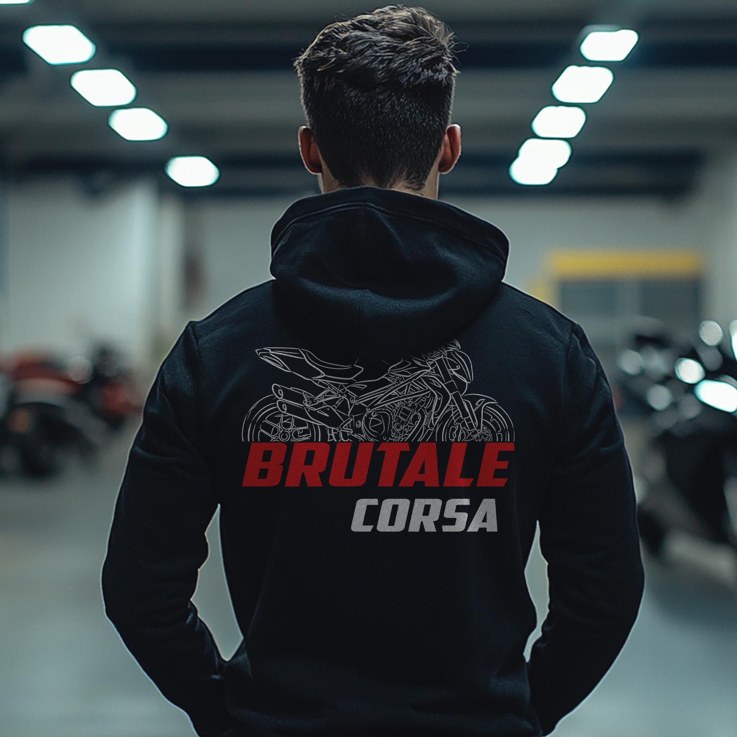 MV Agusta Brutale 1090 Corsa 2014 - 2016 Inspired Hoodie - Motorcycle Sweatshirt for Riders