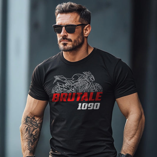MV Agusta Brutale 1090 2010 - 2016 Inspired T-Shirt - Motorcycle Tee Shirt for Riders
