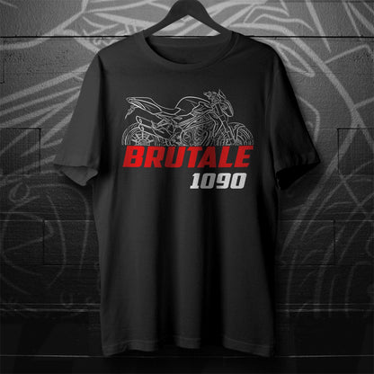 MV Agusta Brutale 1090 2010 - 2016 Inspired T-Shirt - Motorcycle Tee Shirt for Riders