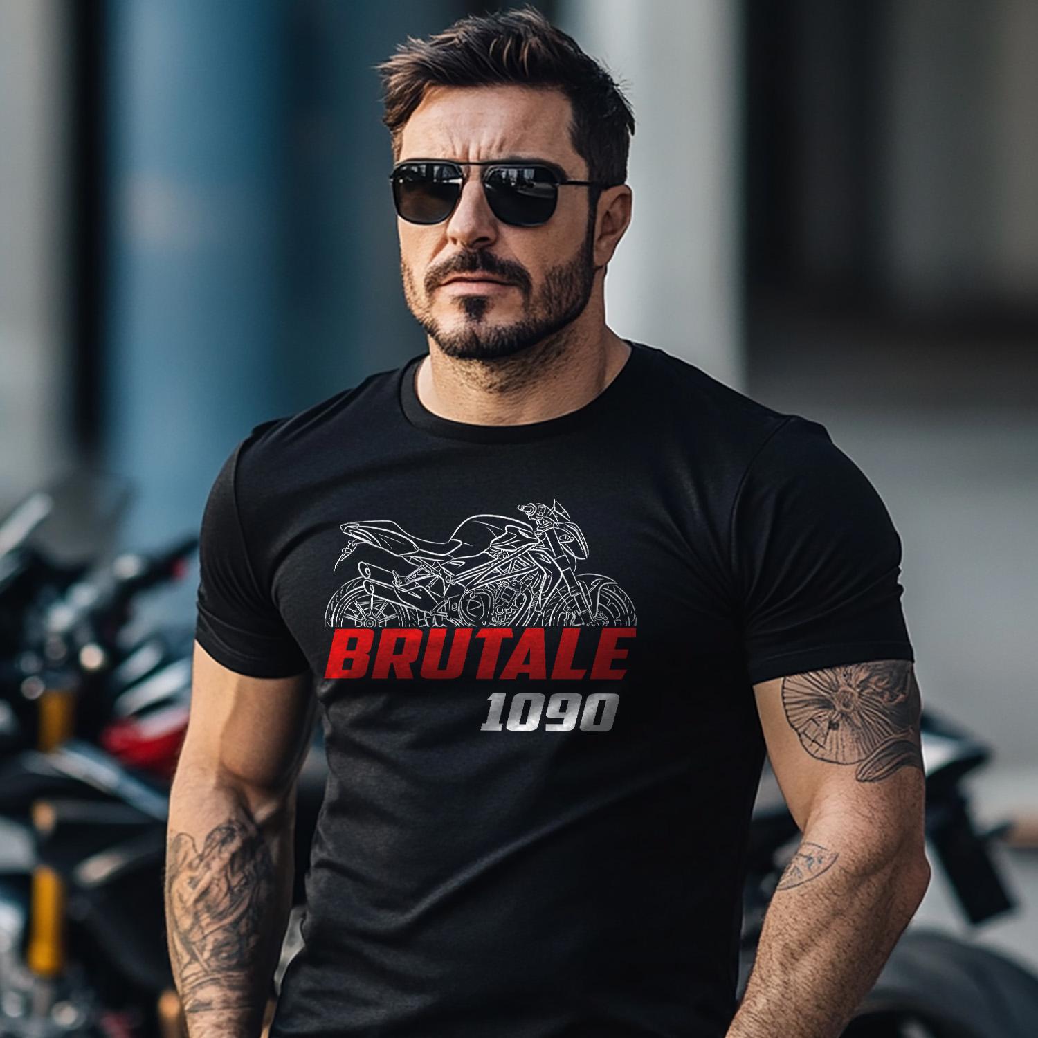 MV Agusta Brutale 1090 | 1090R & 1090RR 2013 - 2016 Inspired T-Shirt - Motorcycle Tee Shirt for Riders