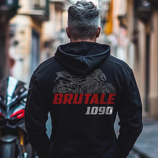 MV Agusta Brutale 1090 | 1090R & 1090RR 2013 - 2016 Inspired Hoodie - Motorcycle Sweatshirt for Riders