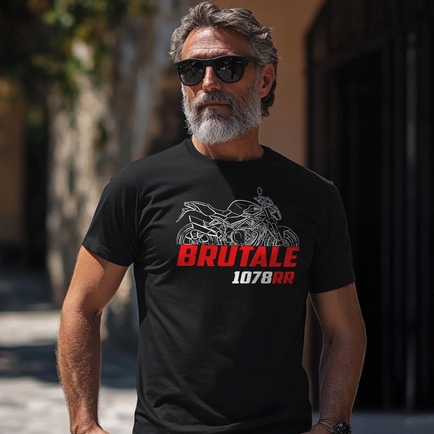 MV Agusta Brutale 1078 RR 2008 - 2009 Inspired T-Shirt - Motorcycle Tee Shirt for Riders