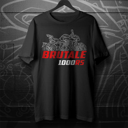 MV Agusta Brutale 1000 RS 2022 - 2024 Inspired T-Shirt - Motorcycle Tee Shirt for Riders