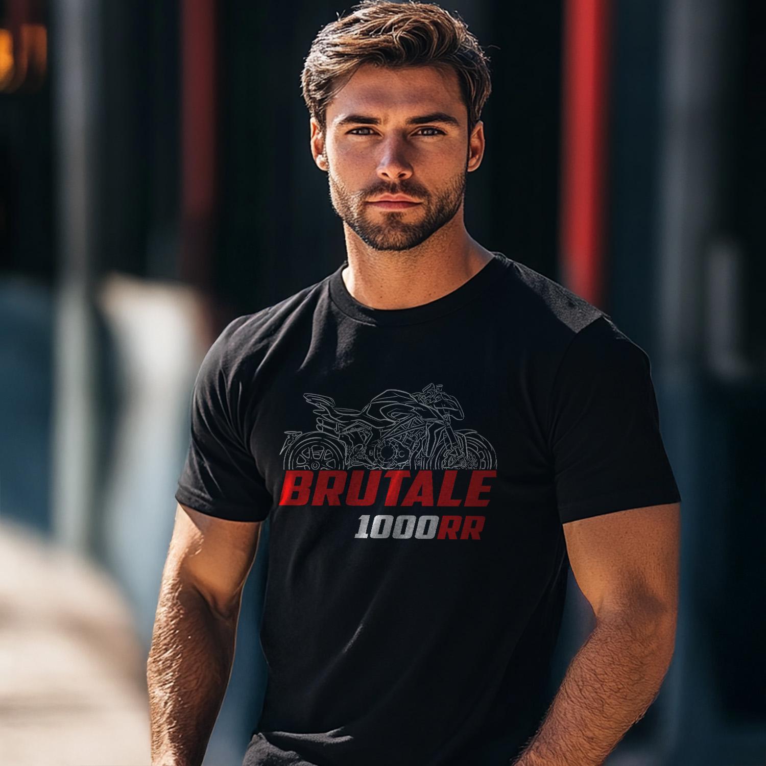 MV Agusta Brutale 1000 RR 2020 - 2024 Inspired T-Shirt - Motorcycle Tee Shirt for Riders