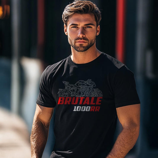 MV Agusta Brutale 1000 RR 2020 - 2024 Inspired T-Shirt - Motorcycle Tee Shirt for Riders