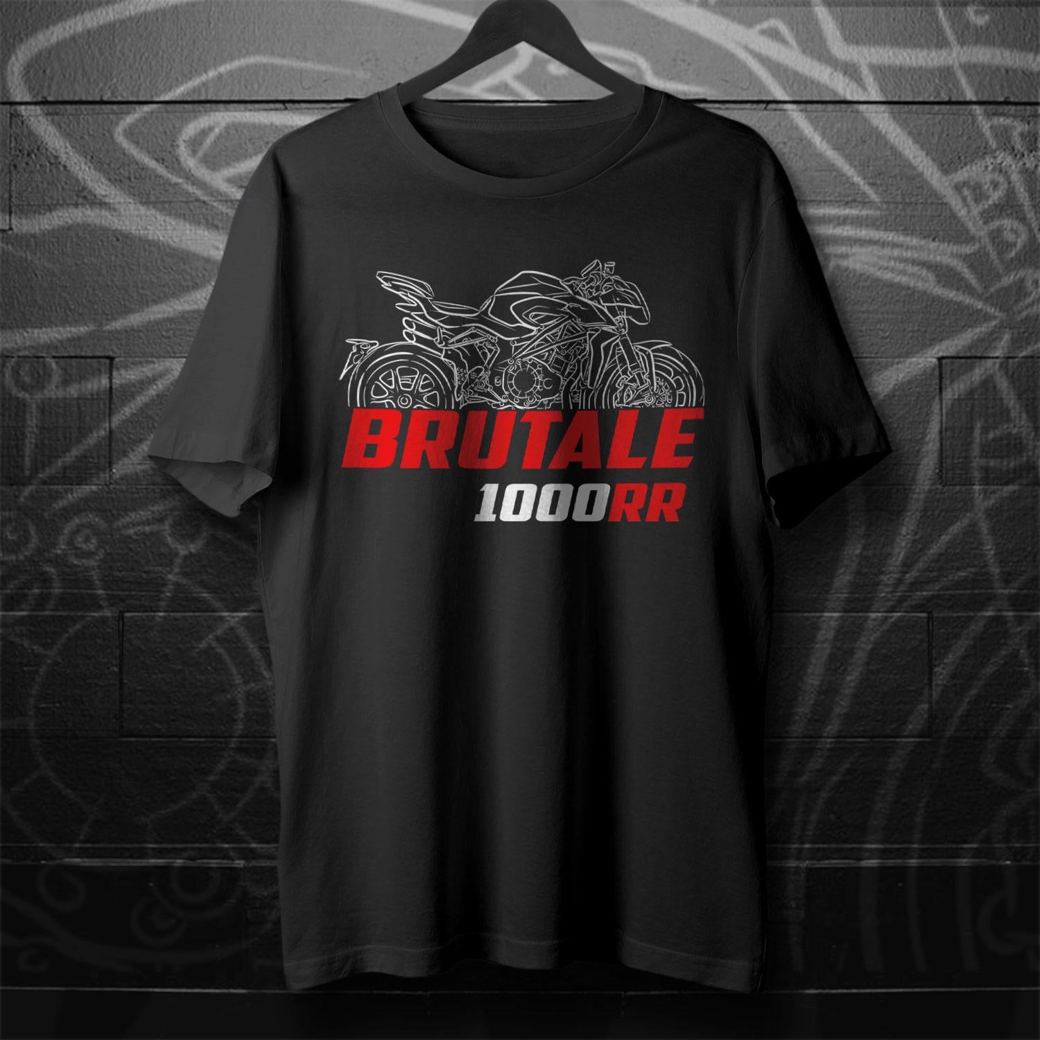 MV Agusta Brutale 1000 RR 2020 - 2024 Inspired T-Shirt - Motorcycle Tee Shirt for Riders