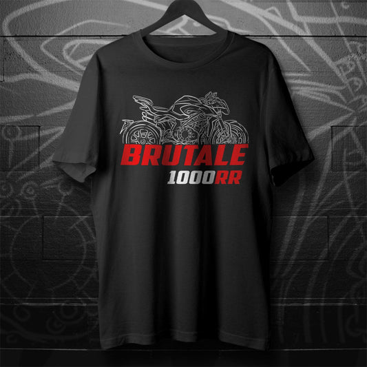 MV Agusta Brutale 1000 RR 2020 - 2024 Inspired T-Shirt - Motorcycle Tee Shirt for Riders